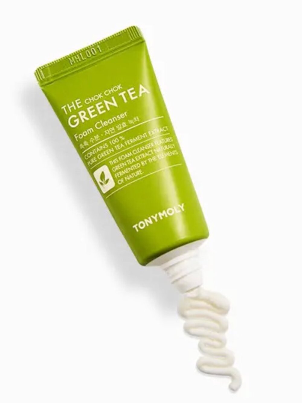 🌈4/$20 NEW Tonymoly The Chok Chok Green Tea Foam Cleanser Deluxe Travel Sz 20mL